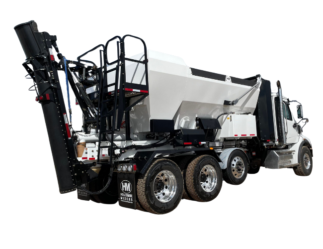 Holcombe Mixers G2 Volumetric Concrete Mixer Back View